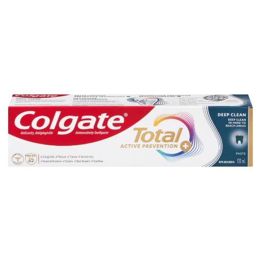 Picture of COLGATE ACTIVE PREVENTION PLUS TOOTHPASTE - DEEP CLEAN 120ML