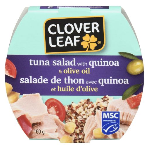 Picture of CLOVER LEAF TUNA SALAD - QUINOA and OLIVE OIL 160GR