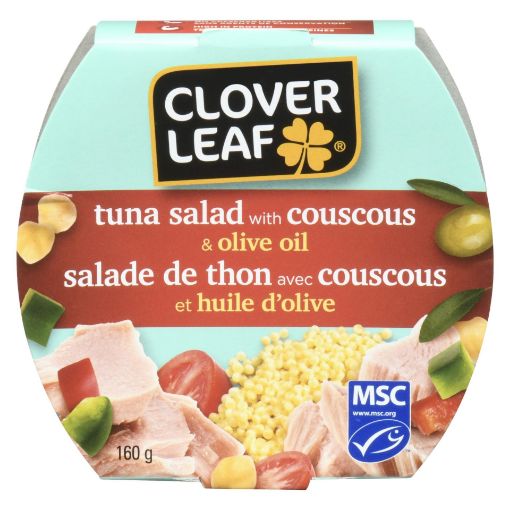 Picture of CLOVER LEAF TUNA SALAD - COUSCOUS and OLIVE OIL 160GR