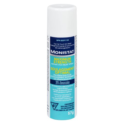 Picture of MONISTAT ANTI ITCH SPRAY 57GR                                              
