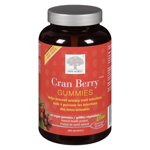 Picture of NEW NORDIC CRAN BERRY GUMMIES - SOUR CHERRY 60S