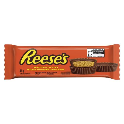 Picture of REESES PEANUT BUTTER CUPS - SINGLES 46GR