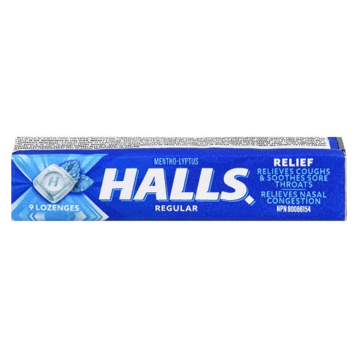 Picture of HALLS LOZENGE - REGULAR 9S                                                 