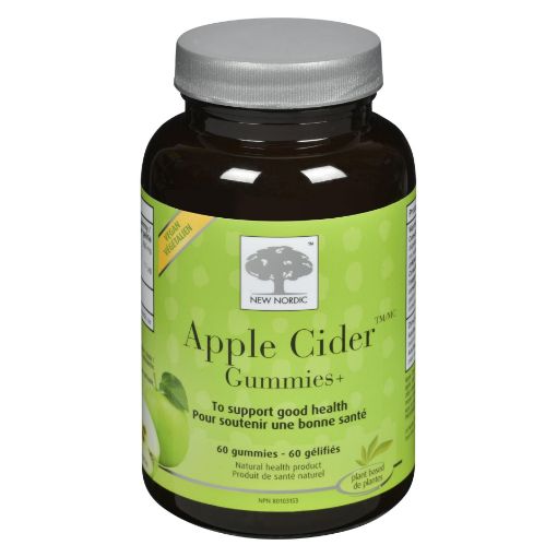 Picture of NEW NORDIC APPLE CIDER GUMMIES 60S