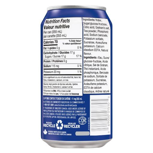 Picture of BRISK ICED TEA - LEMON 355ML