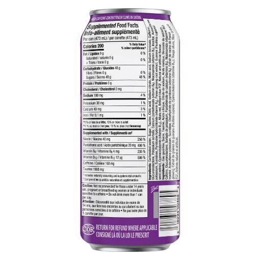 Picture of ROCKSTAR REVOLT GRAPE 473ML                                                