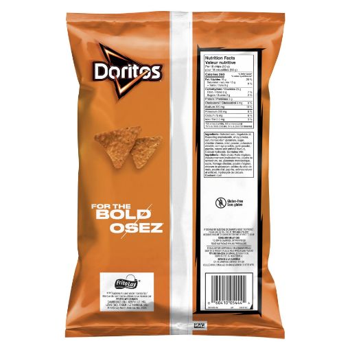 Picture of DORITOS ZESTY CHEESE 235GR