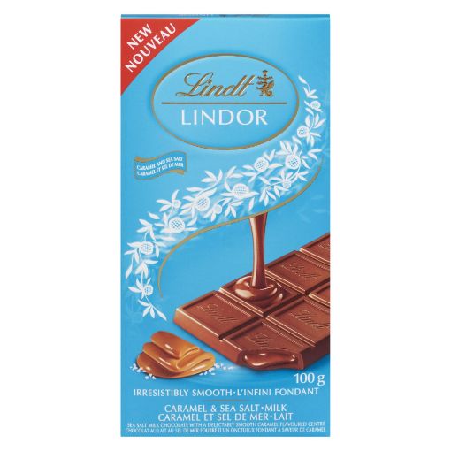 Picture of LINDT LINDOR CARAMEL SEA SALT 100GR