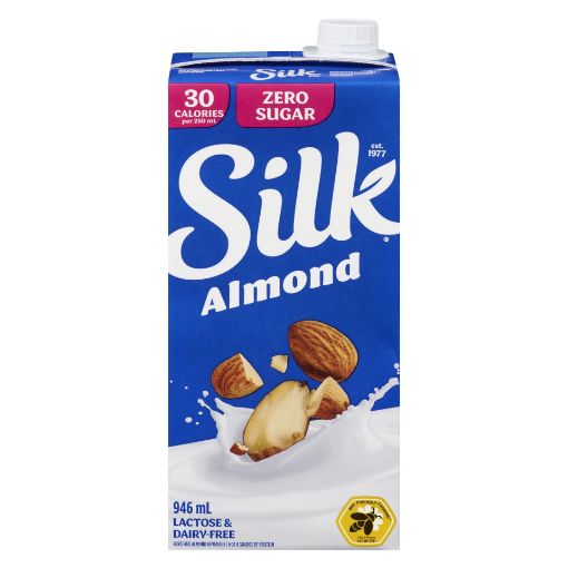 Picture of SILK ALMOND MILK - ZERO SUGAR 946ML