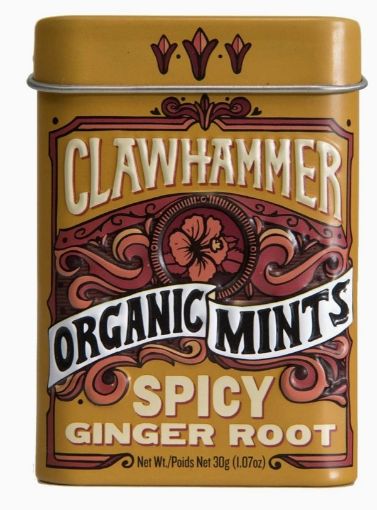 Picture of CLAWHAMMER MINTS GINGER ROOT 30G