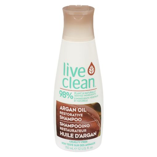 Picture of LIVE CLEAN EXOTIC NECTAR ARGAN OIL SHAMPOO - RESTORATIVE 350ML             