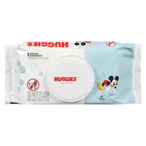 Picture of HUGGIES SIMPLY CLEAN WIPES - FRAGRANCE FREE 64S