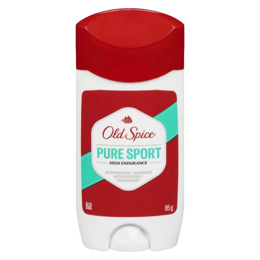 Picture of OLD SPICE HIGH ENDURANCE ANTIPERSPIRANT - PURE SPORT - INVISIBLE SOLID 85GR