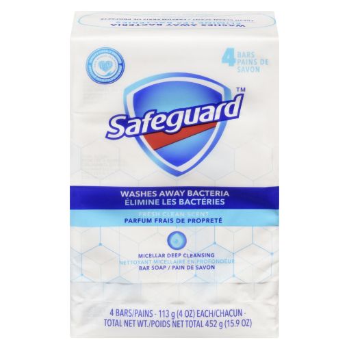 Picture of SAFEGUARD BAR SOAP 4X113GR