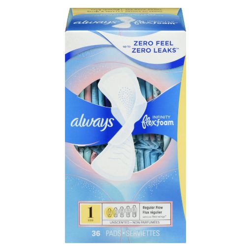 Picture of ALWAYS INFINITY PAD - REGULAR W/WINGS 36S                                  