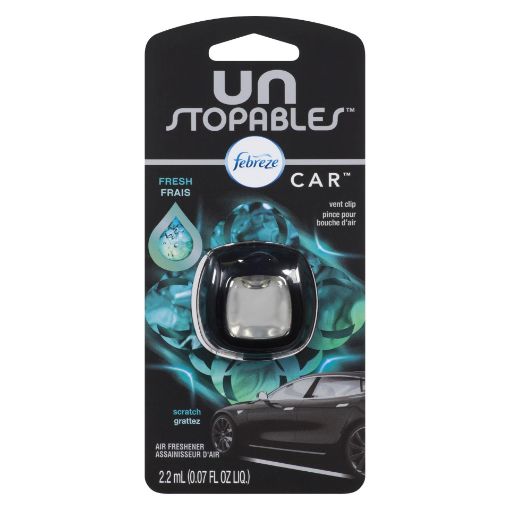 Picture of FEBREZE CAR VENT SLIP - UNSTOPABLE - FRESH 1S                              