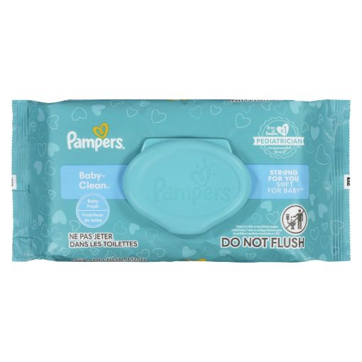 Picture of PAMPERS WIPES COMPLETE CLEAN SCENTED FITMENT 1X 72S