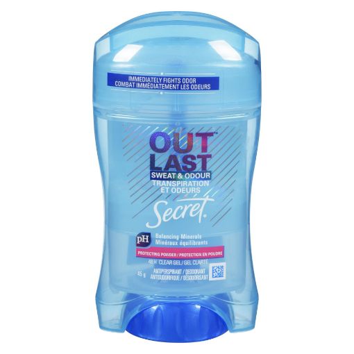 Picture of SECRET OUTLAST DEODORANT - PROTECTING POWDER - CLEAR GEL 45GR