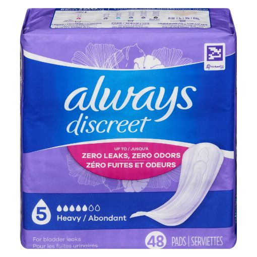 Picture of ALWAYS DISCREET PADS - HEAVY 48S