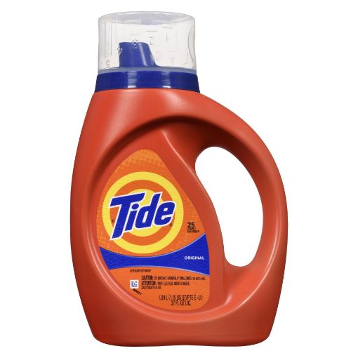 Picture of TIDE 2X LAUNDRY DETERGENT - LIQUID - ORIGINAL 1.09LT