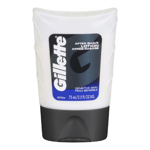 Picture of GILLETTE AFTERSHAVE SKIN CONDITIONING SENSITIVE LOTION 75ML                