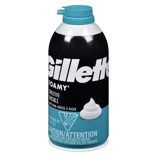 Picture of GILLETTE FOAMY SHAVE - SENSITIVE SKIN 311GR                                