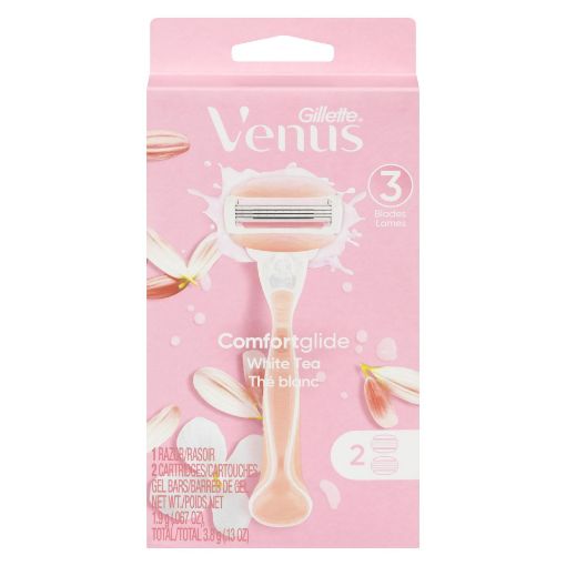 Picture of GILLETTE VENUS COMFORT GLIDE RAZOR - WHITE TEA FRR                         