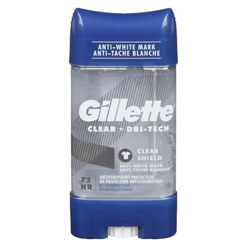 Picture of GILLETTE CLEAR GEL ANTIPERSPIRANT DEODORANT - UNDEFEATED 108GR             