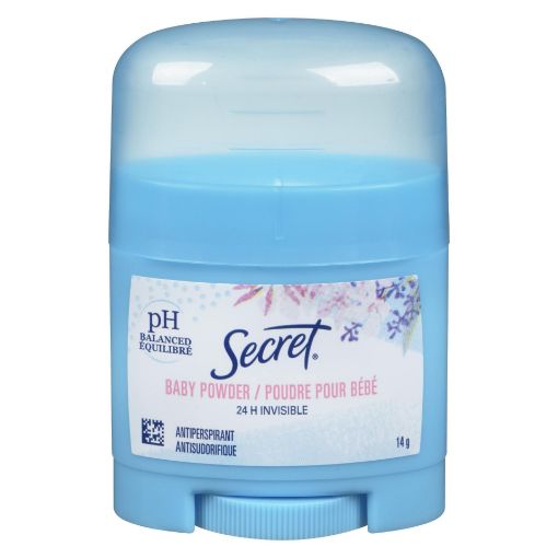 Picture of SECRET ANTI-PERSPIRANT DEODORANT - INVISIBLE SOLID - BABY POWDER 14GR      