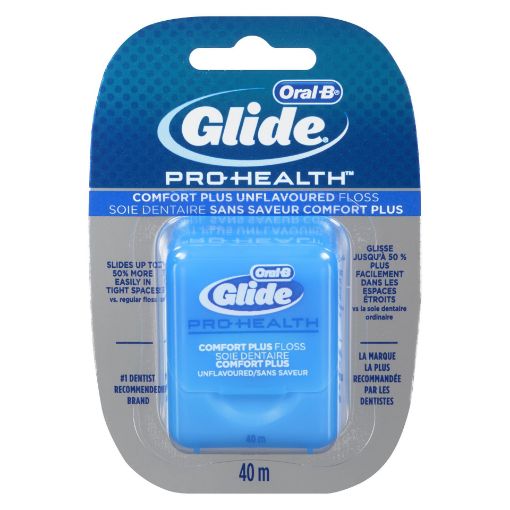 Picture of ORAL-B GLIDE PRO-HEALTH COMFORT PLUS FLOSS - UNFLAVOURED 40M               