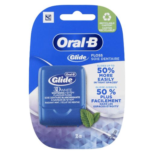 Picture of ORAL-B GLIDE 3D WHITE FLOSS - WHITENING + SCOPE 35M