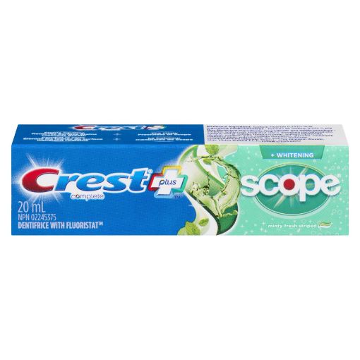 Picture of CREST WHITENING PLUS SCOPE TOOTHPASTE 20ML                                 