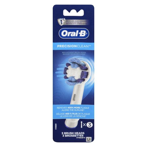 Picture of ORAL-B PRECISION CLEAN REPLACEMENT BRUSH HEADS 3S                          