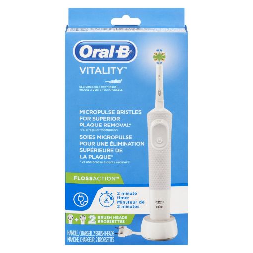 Picture of ORAL-B VITALITY TOOTHBRUSH - RECHARGEABLE - FLOSS ACTION                   
