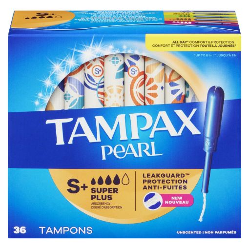 Picture of TAMPAX PEARL TAMPONS - SUPER PLUS 36S