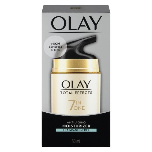 Picture of OLAY TOTAL EFFECTS 7IN1  ANTI-AGING MOISTURIZER CREAM - FRAG FREE 50ML     
