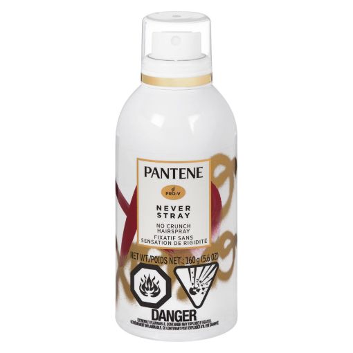 Picture of PANTENE PRO-V NEVER STRAY NO CRUNCH HAIR SPRAY 160GR                       