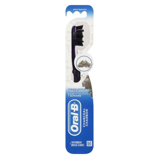 Picture of ORAL-B WHITENING THERAPY CHARCOAL TOOTHBRUSH - SOFT