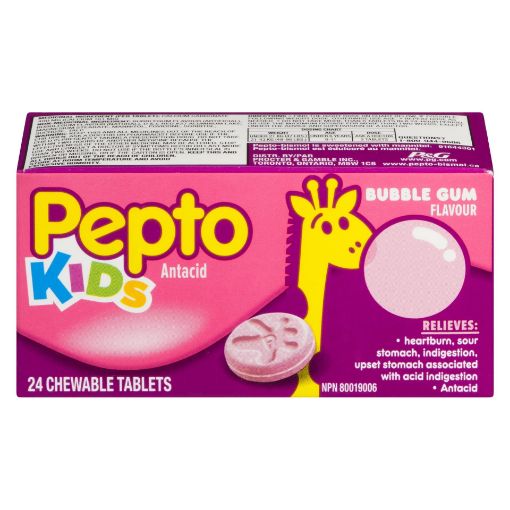 Picture of PEPTO BISMOL CHILDRENS TABLETS 24S