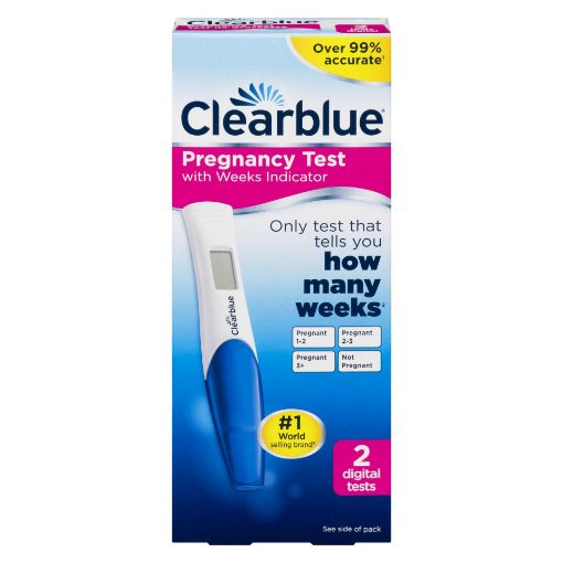 Picture of CLEARBLUE ADVANCED PREGNANCY WEEK INDICATOR DIGITAL STICK 2S