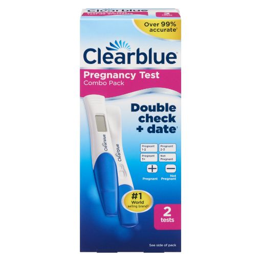 Picture of CLEARBLUE PREGNANCY TEST 2S