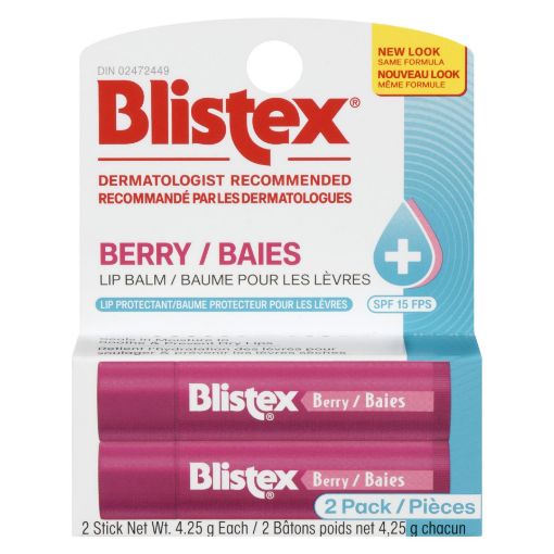 Picture of BLISTEX LIP BALM - BERRY - TWIN PACK 2X4.25GR