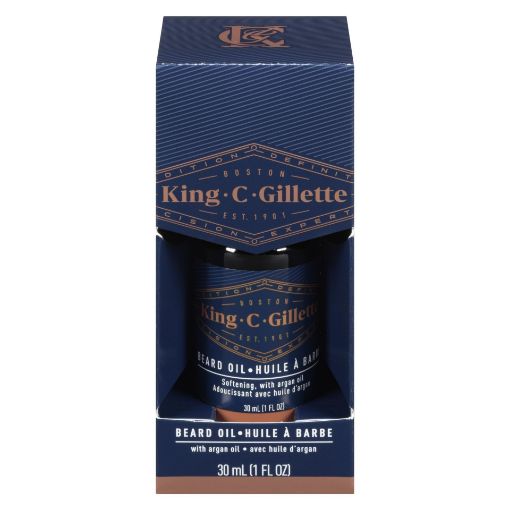 Picture of KING C GILLETTE BEARD OIL 30ML                                             