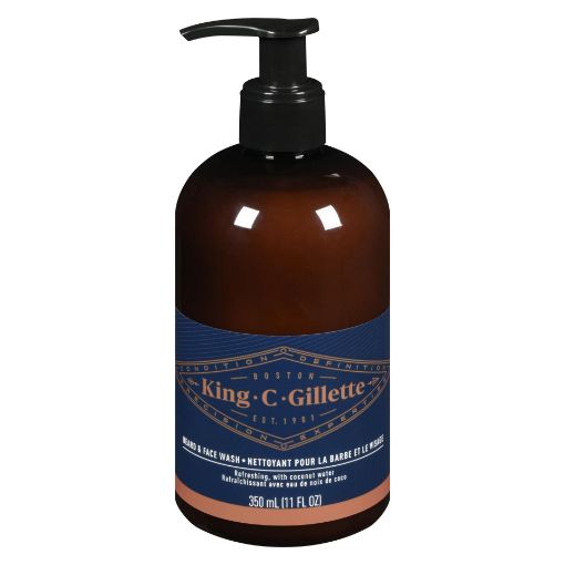Picture of KING  C GILLETTE BEARD WASH 350ML                                          