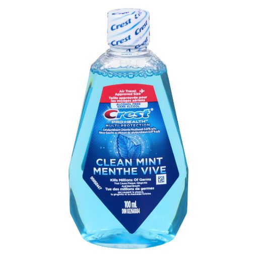Picture of CREST PRO HEALTH MOUTH WASH - CLEAN MINT 100ML