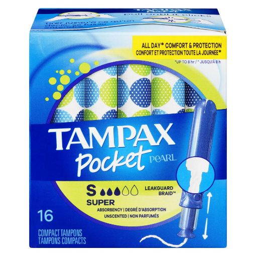 Picture of TAMPAX POCKET PEARL TAMPONS - SUPER 1X 16S