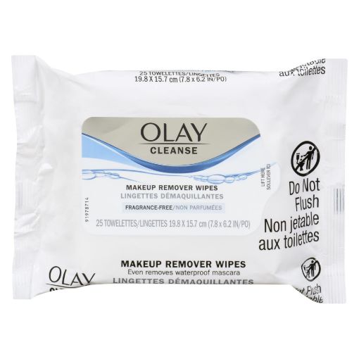 Picture of OLAY MAKEUP REMOVER WIPES 25S