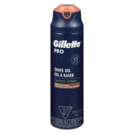 Picture of GILLETTE PRO SENSITIVE SHAVE GEL 198GR