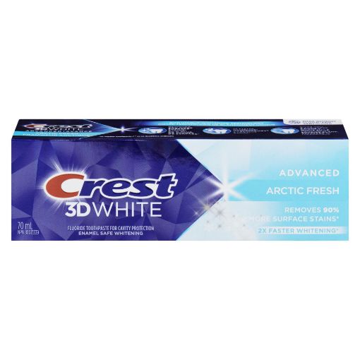 Picture of CREST 3D WHITE ADVANCED TOOTHPASTE - ARCTIC FRESH 70ML