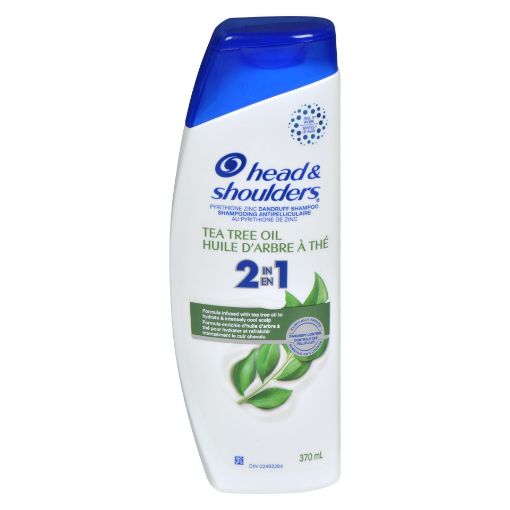 Picture of HEAD and SHOULDERS TEA TREE OIL 2 IN 1 SHAMPOO/CONDITIONER 370ML